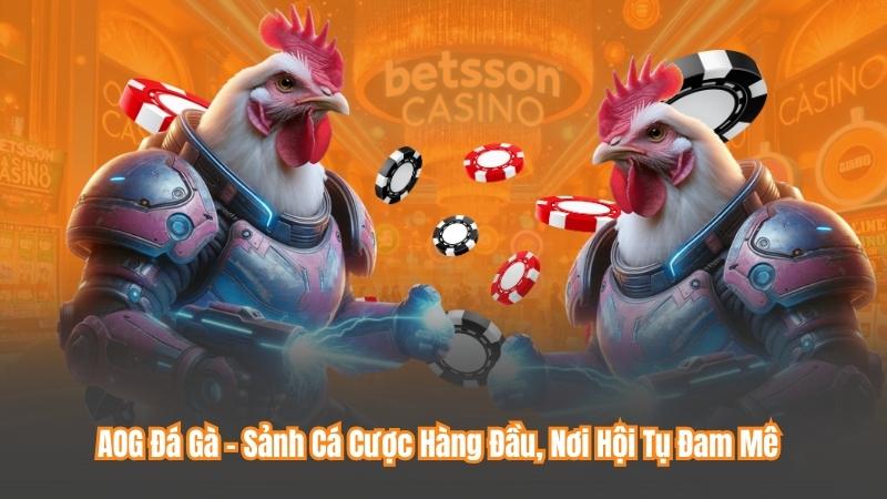 AOG Đá Gà – Sảnh Cá Cược Hàng Đầu, Nơi Hội Tụ Đam Mê