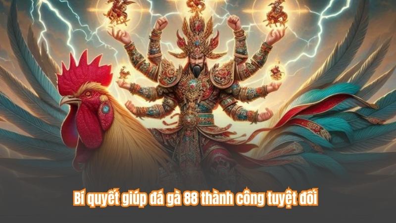 Bí quyết giúp đá gà 88 thành công tuyệt đối
